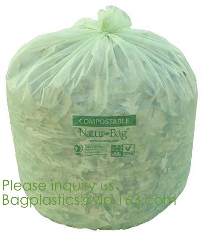 Отброс сумки отброса продуктов (галлона США) кладет (литр Европы) Biodegradable пересылая сумки в мешки футболка носит сумки выслеживает ненужные сумки