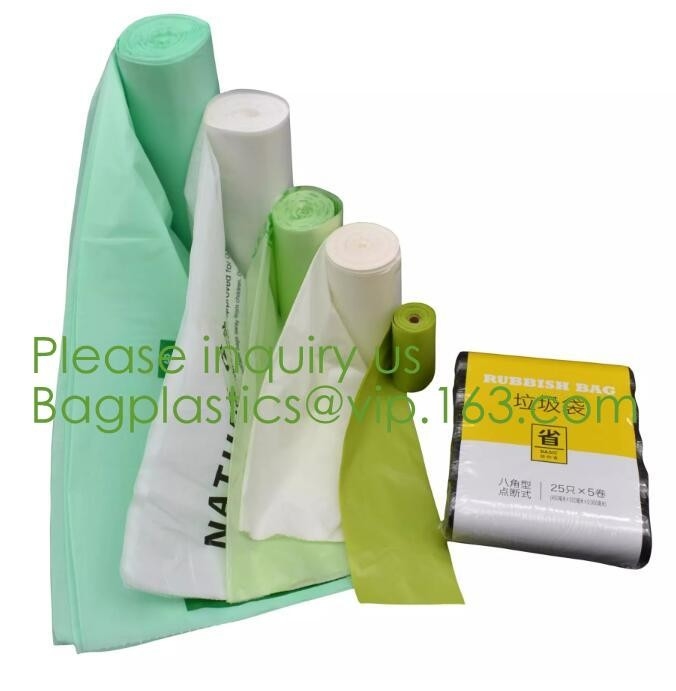 Сумка упаковки еды таможни майцены Compostable Biodegradable пластиковая, футболка кладет Biodegradable Compostable пластиковый ба в мешки