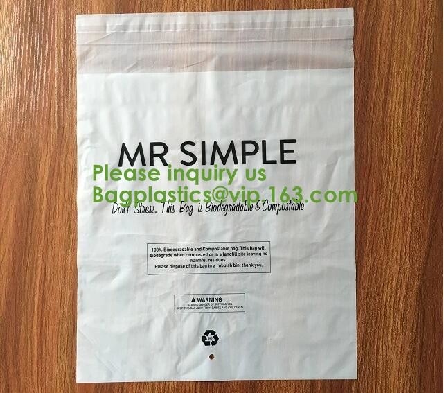 Позвольте нам воевать пластмассу совместно, сумка 100% compostable пересылая, изготовленная на заказ biodegradable пересылая сумка курьера сумки для shoeb ткани