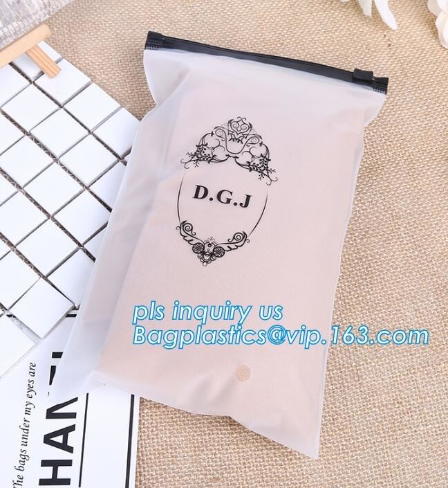 Одежда Одежда Одежда Пакет Слайдер Zip Bag, Zipper Lock Packaging Bags With Slider Zipper Packaging Bag