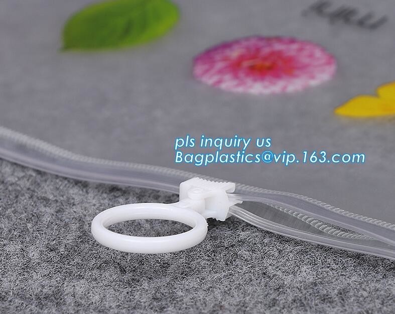 сумка pvc слайдера k выдвиженческой сумки ясная, сумка перемещения pvc слайдера k косметическая, ба pvc gusset сумок k пластиковый