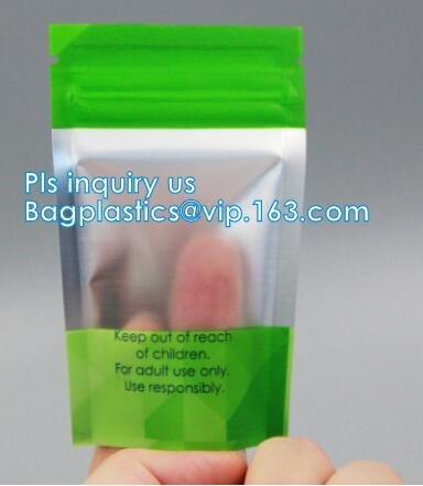 мешок алюминиевой фольги травяной черноты лист табака resealable плоский, 1g, 3g, 5g, продажа травяной сумки мешков табака 10g горячая в Potpo