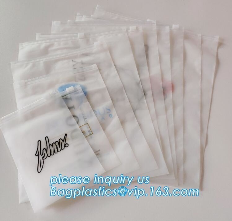 Верхняя качественная сумка футболки PE OPP ЕВА био Degradable, OEM напечатанные полиэтиленовые пакеты застежка-молнии слайдера упаковывая для Swimwear футболки