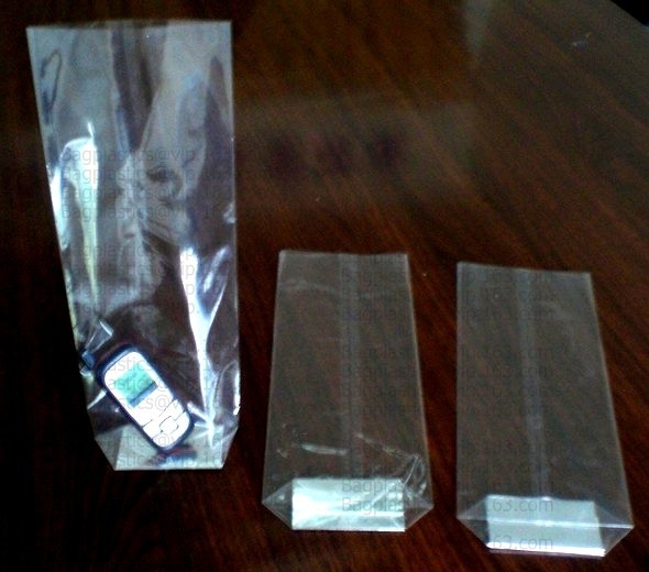 biodegradable изготовленная на заказ печатая дна квадрата Bopp квадрата pe bopp pp opp собственной личности сумка pp слипчивого нижнего ясного ясная для еды