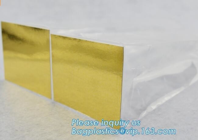 Polybag gusset стороны фабрики bagease сумки виолончели gusset стороны сумки bopp оптового ясного пластиковое квадратное плоское нижнее bagplastic