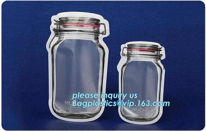 Саше пищевого контейнера верхнего Biodegradable кукурузного крахмала застежка-молнии мешка Compostable, упаковывая сумка еды стоя вверх мешки с z