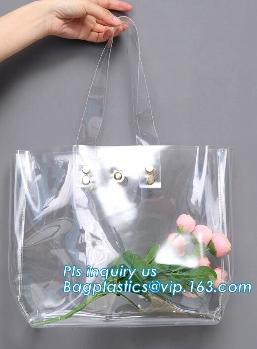 дружественная к Эко washable бумага kraft с сумкой ручки PVC для женщин, умирает отрезанные сумки PVC ручки мягкие упаковывая для инструмента, сподручные