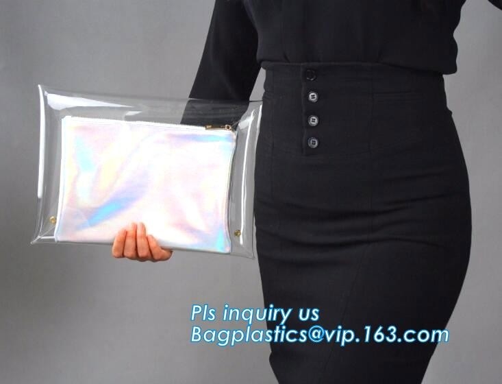 Прозрачная ясная сумка муфты PVC винила сделанная в Китае, PVC превращает в желе ясное тело дамы Взаимн портмона муфты щиток кладет цепное Handba в мешки