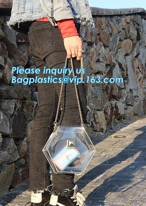 Ясные женщины PVC Кристл сумок Tote прозрачные фасонируют сумку пляжа плеча сумки, сумку Tr PVC пляжа лета ясную