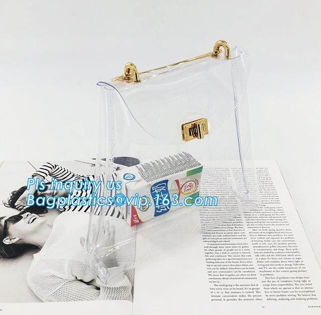 Подгонянные сумка PVC, сумка Tote плеча PVC сумки пляжа женщин картины ручки, доставка и регуляция tote satchel сумок плеча PVC
