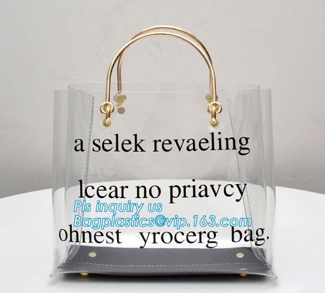 украшенная fasion сумка цепи дам PVC/PU, сумка Tote сумки плеча ясная, пляж pvc дам ясный кладет доставку и регуляцию в мешки pvc
