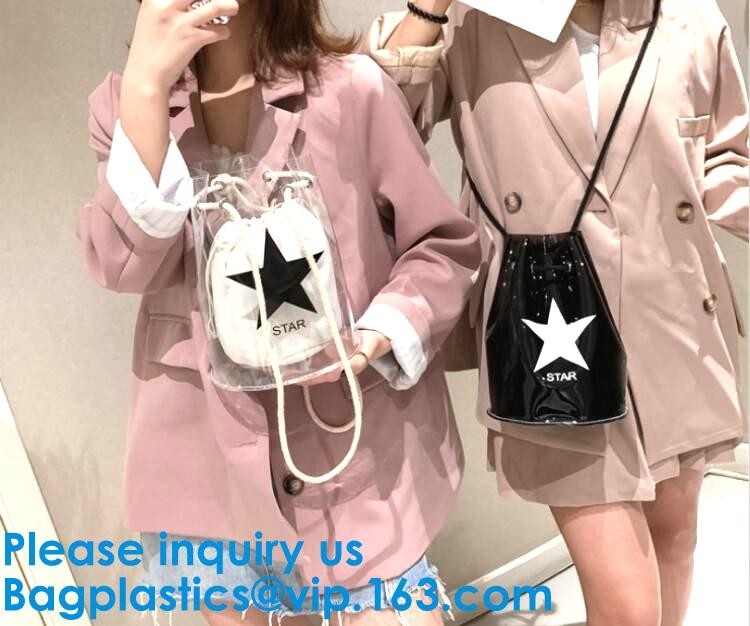 Сумка ясной сумки Swimwear бикини сумки Drawstring сумки гигиенической косметикаи сумки сумки ЕВА сумки Hologram сумки PVC косметической косметическая упаковывая