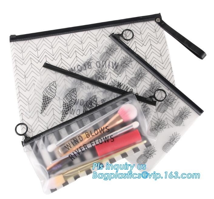 resealable сумка продвижения слайдера k eva пластиковая, заморозила сумку k пластиковый drawstring заморозил сумки с молнией Sli
