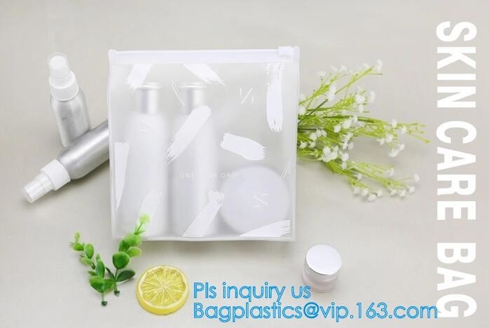 сумки заботы кожи, ЯСНАЯ HEATSEALED PVC СУМКА, сумка pvc k для файла и документ, застежка-молния Mylar фольги полиэтиленового пакета одежды Pvc