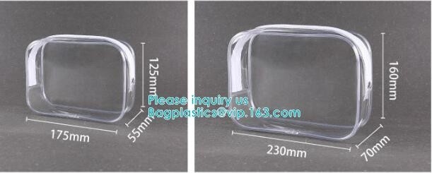 Сумка ручки трубки PVC, сумка PVC пластиковой трубки цилиндрическая пакуя, сумка с ручкой для пакета шампуня, сумка трубки PVC
