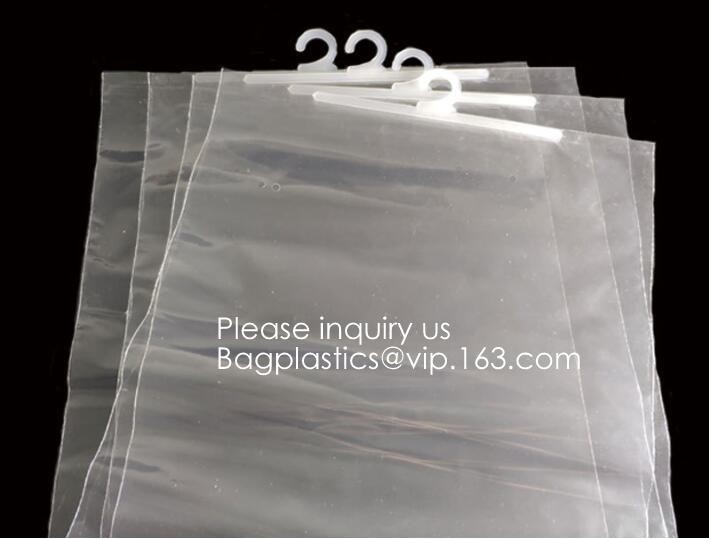 Сумка для одежд, сумка вешалки ткани упаковки вешалки нижнего белья bag/PVC молнии bag/PVC вешалки упаковывая, bagease, bagplastics