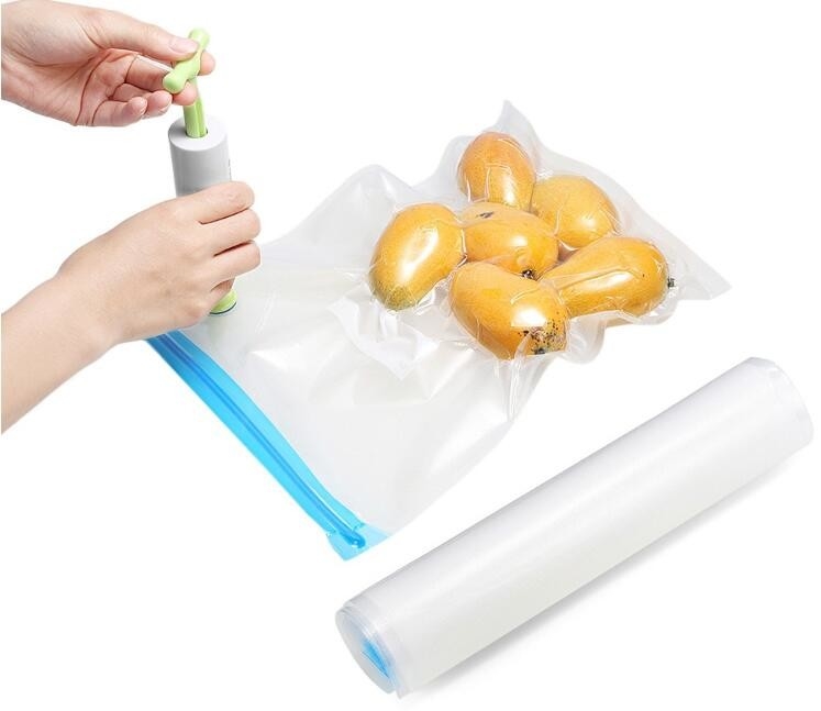 Сумки хранения еды вакуума, 2 пакета 8&quot; x 16' уплотнитель вакуума кладут Rolls в мешки, сумки вакуума сумок сокращения пакета вакуума для оптовых продаж