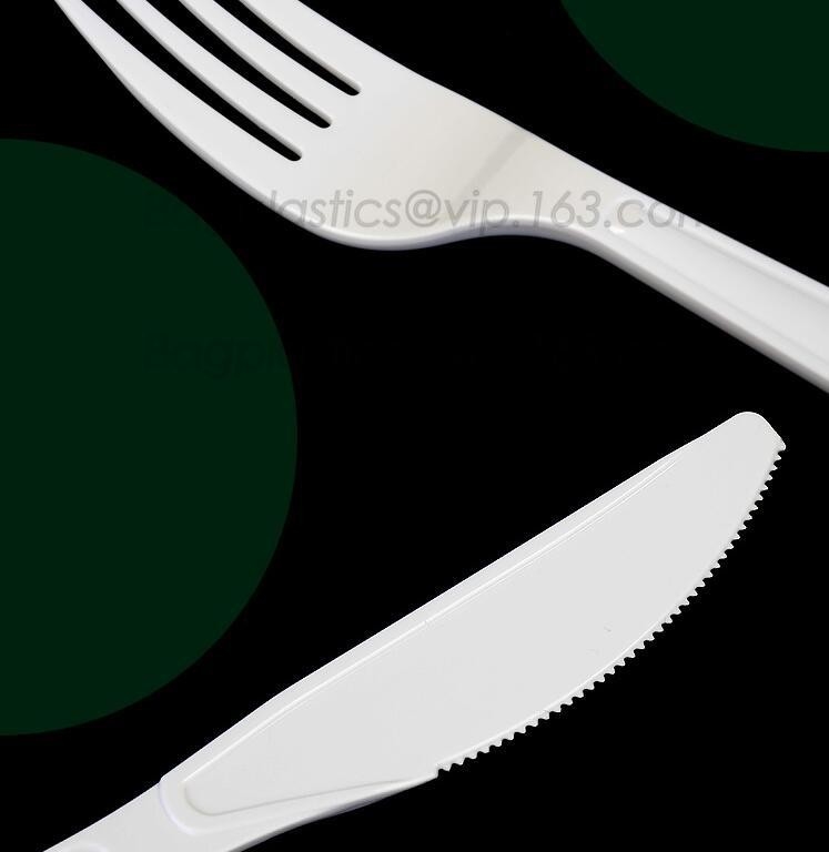 Biodegradable пластиковые столовый прибор/нож/ложка/вилка, столовый прибор/ложка Dinnerware/вилка/нож, столовый прибор dinnerware фабрики SGS BPI