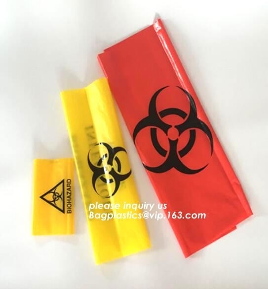 Сумка biohazard Safty для медицинского отхода, перехода reclosable, заразного отхода образца biohazard, bagplastics, bagease