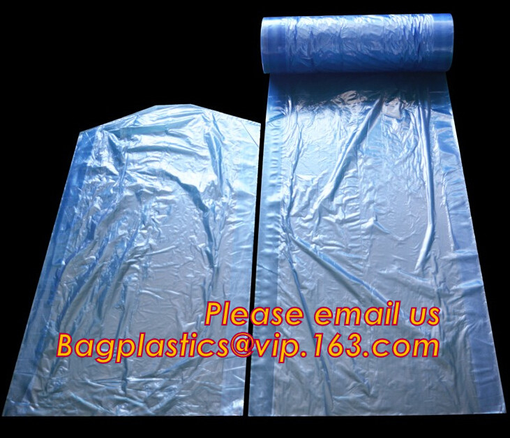 оптовая сумка одежды прачечной на ldpe с печатанием, пластиковых сумках одежды на крене, сумках ясности крена одежды, сумках одежд