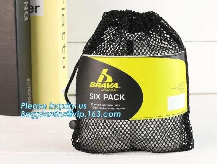 Рюкзак сумки Drawstring спортзала сетки для баскетбола и футбола, packa bagease рюкзака сумки сетки drawstring продвижения небольшого