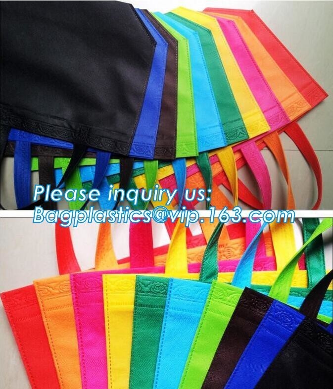 оптовая сумка моды 38*42*10cm 80gsm 100% pp не сплетенная с ручкой, gusset и дном, выдвиженческий изготовленный на заказ логотип напечатала