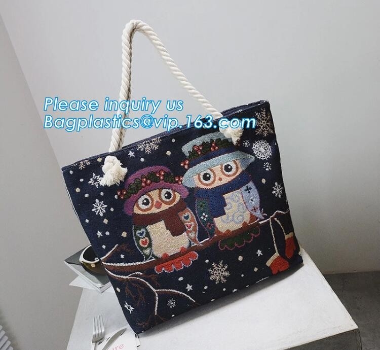 100% повторно использованная органическая сумка drawstring с печатанием, изготовленные на заказ сумки ситца холста хлопка tote брезентовой парусины печати с напечатанный