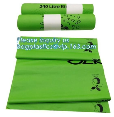 Trash Bag Recycling Garbage Bags Wastebasket Liners For Home Office Kitchen Bathroom Car corn starch bio bags, bio sacks