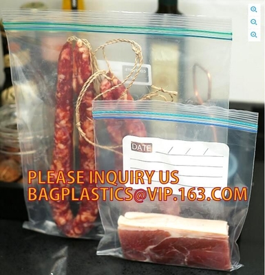 FDA LDPE k Gallon Slider Storage freezer Bags, custom printing mini k bags with apple brand, ROHS recyclable