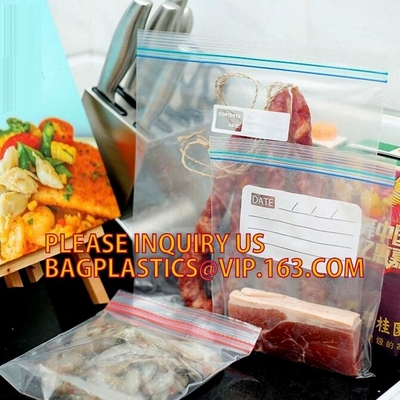 FDA LDPE k Gallon Slider Storage freezer Bags, custom printing mini k bags with apple brand, ROHS recyclable