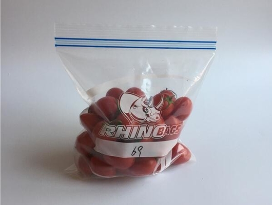 Double zip seal packaging bag, Double sealed food storage custom printed plastic zip lock bag, Moisture Proof plastic go