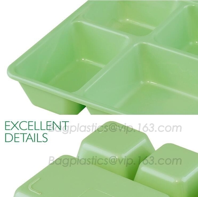 plastic tray, food tray, food container, Fast Food Tray biodegradable plastic 5 Compartment Student Lunch Plate