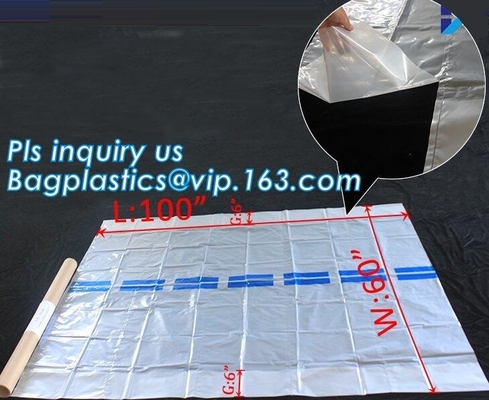 Gusseted Side/Square Bottom Pallet Bags PE Pallet Covers, Giant Black Opaque Poly Bag Pallet Covers and Liners, vinyl co